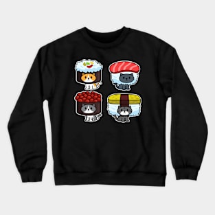 Sushi Cat Crewneck Sweatshirt